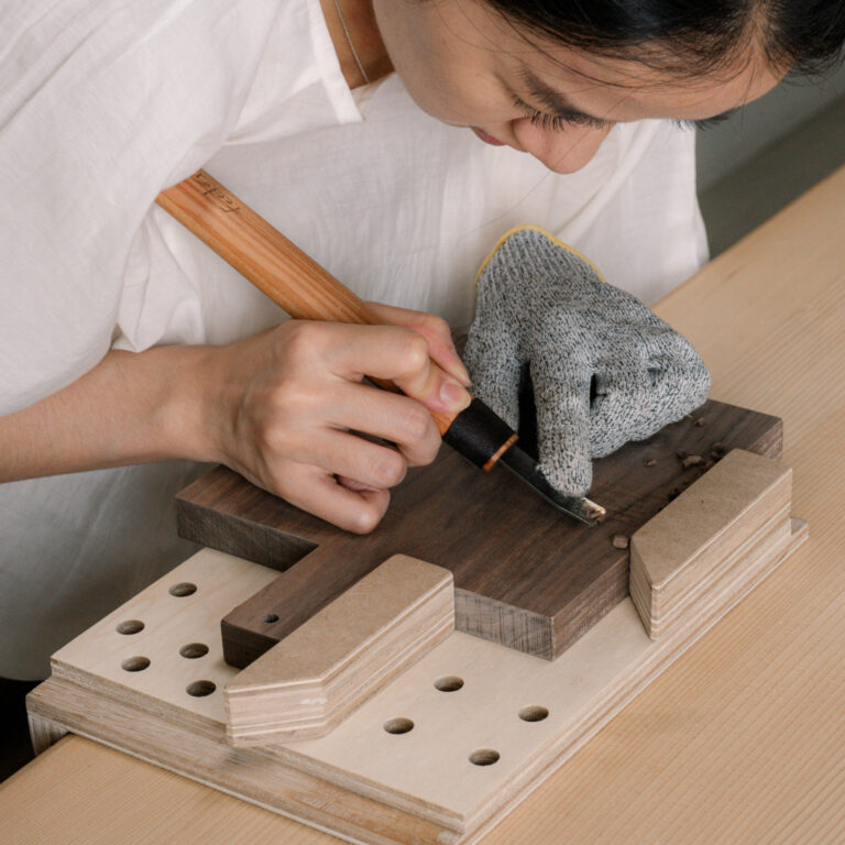 受保護的內容: Project.1 方形木砧板雕刻