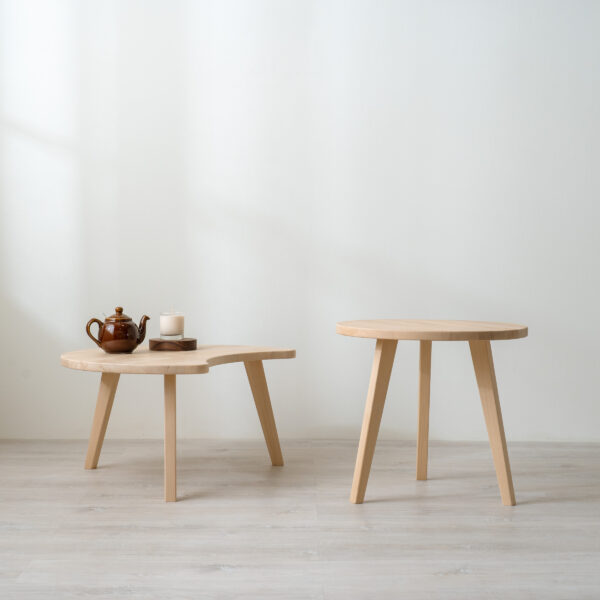 【接單訂製】彎月滿月雙茶几