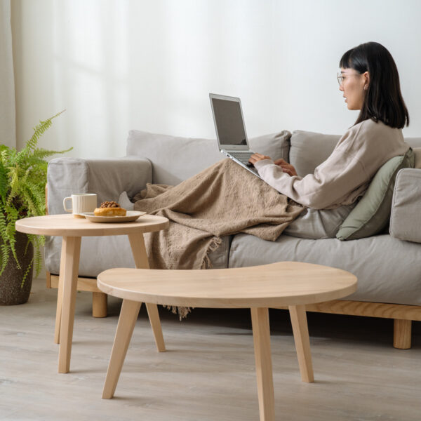 【接單訂製】彎月滿月雙茶几