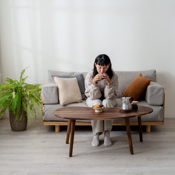 原木哲學黑胡桃木咖啡桌-01 【接單訂製】珈琲桌