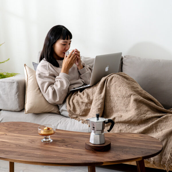 原木哲學黑胡桃木咖啡桌-06 【接單訂製】珈琲桌