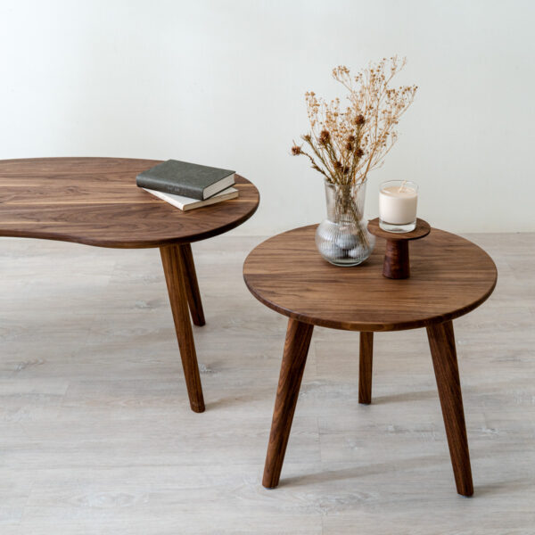 原木哲學黑胡桃木日蝕茶几-14 【接單訂製】日蝕茶几