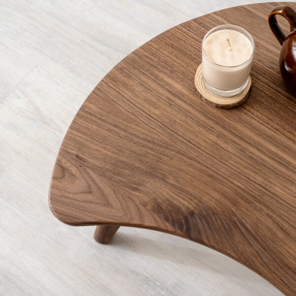 原木哲學黑胡桃木月蝕茶几-13 【接單訂製】月蝕茶几