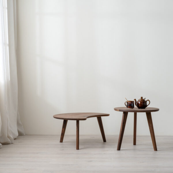 原木哲學黑胡桃木月蝕茶几-16 【接單訂製】月蝕茶几