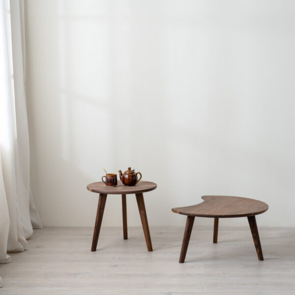 原木哲學黑胡桃木月蝕茶几-18 【接單訂製】日蝕茶几