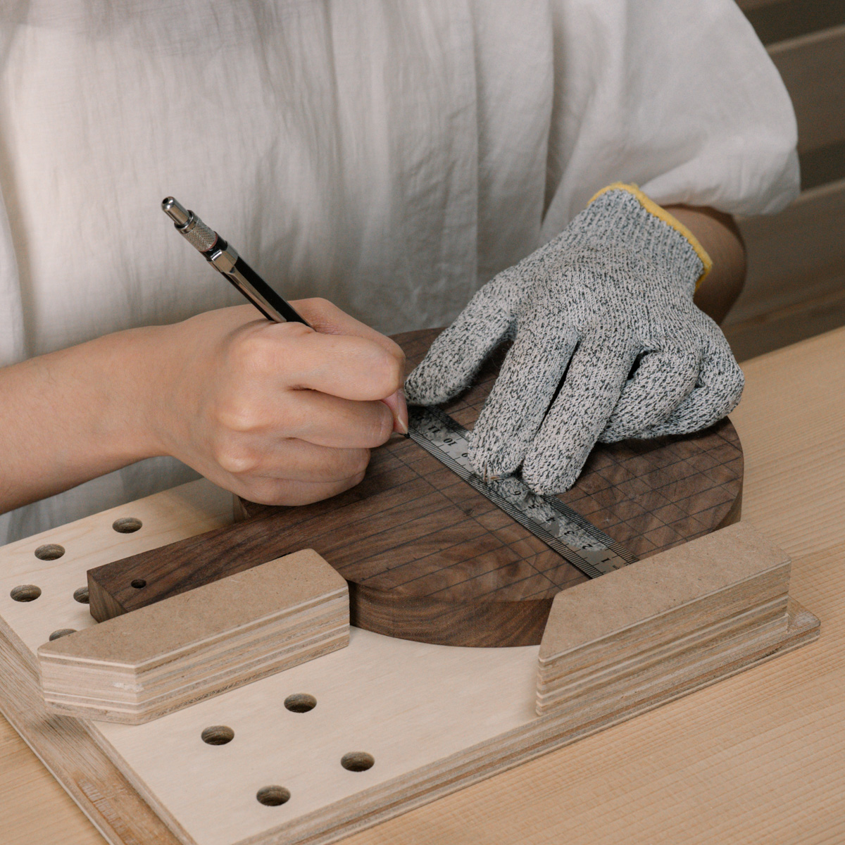 受保護的內容: Project No.2 圓形砧板雕刻體驗禮盒