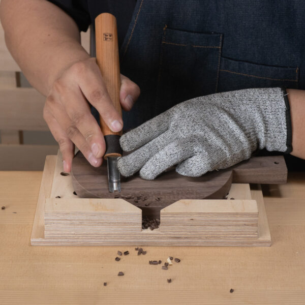 Project No.2 圓形木砧板雕刻體驗禮盒  (內含線上影片教學)