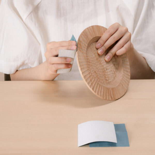 原木哲學木工雕刻體驗圓形木餐盤-42 Project No.3 圓形木餐盤雕刻體驗禮盒 (內含線上影片教學)