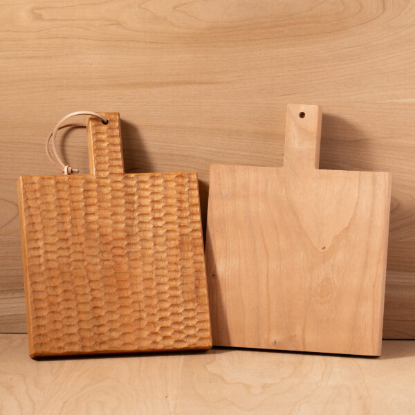 Project No.1 方形木砧板雕刻體驗禮盒  (內含線上影片教學)