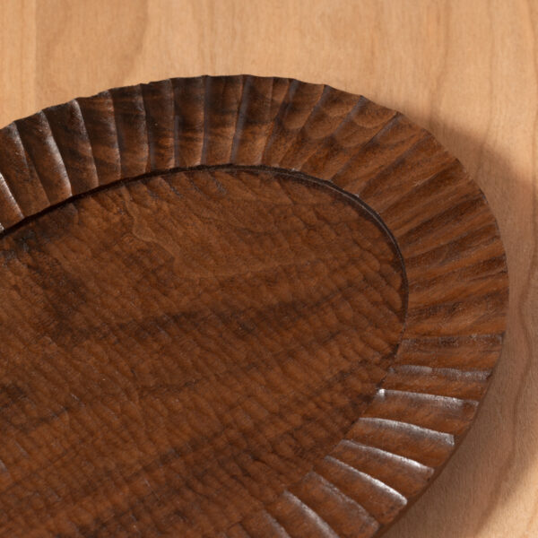 原木哲學木工雕刻體驗橢圓形木餐盤-067 Project No.4 橢圓形木餐盤雕刻體驗禮盒 (內含線上影片教學)