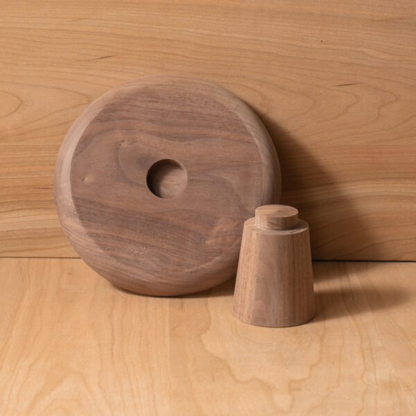 Project No.5 原木蛋糕盤雕刻體驗禮盒  (內含線上影片教學)