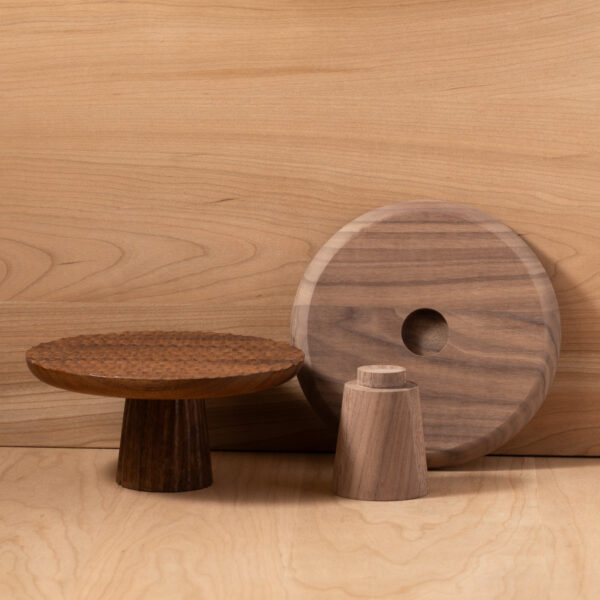 Project No.5 原木蛋糕盤雕刻體驗禮盒  (內含線上影片教學)